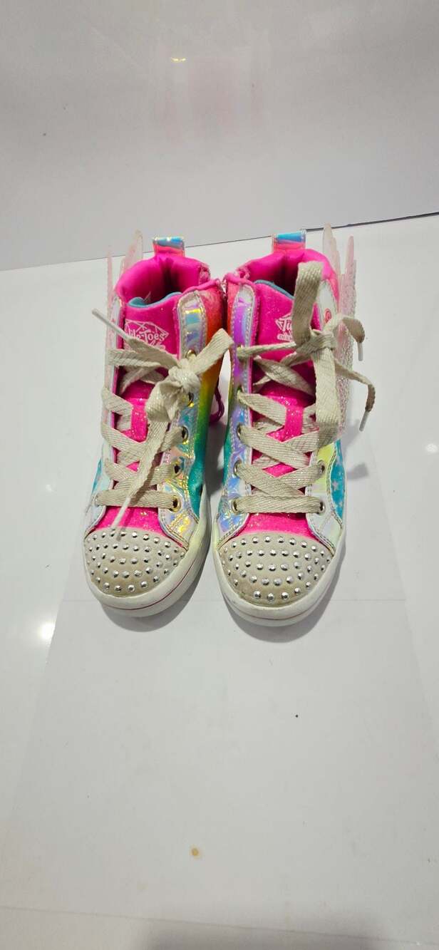 Skechers Twinkle Toes Twi-Lites 2.0 Dreamy Wings High-Top Sneaker Size 1